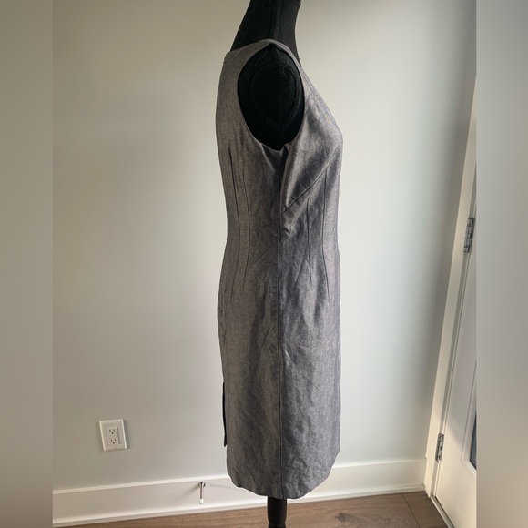 VINTAGE linen/cotton dress with lining, gently used. - Picture 2 of 6